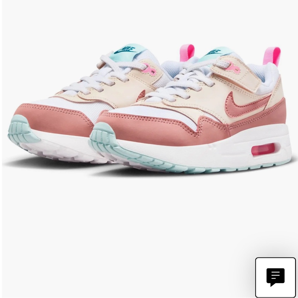 Nike Air Max white, red, Ice Guava, pink sz 13